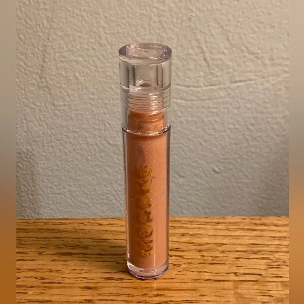 Morphe DripGlass Glazed Lip Unbothered *USED* Pink Shimmer Full Size